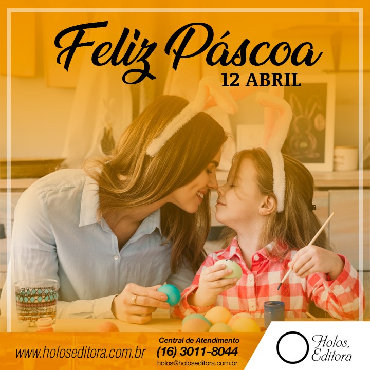 Feliz páscoa!
