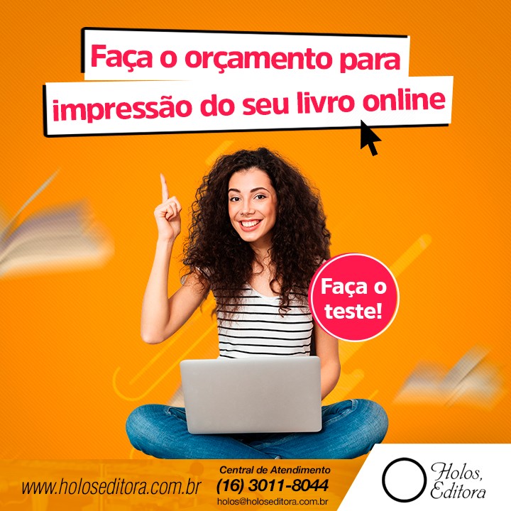 Faça o orçamento para impressão do seu livro online