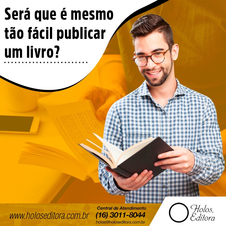 Será que é mesmo tão fácil publicar um livro?