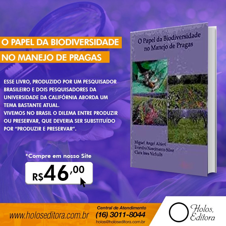 O papel da biodiversidade no manejo de pragas
